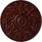 Ekena Millwork Versailles Ceiling Medallion (Fits Canopies up to 3 1/4"), 33"OD x 1 3/4"P, Brushed Mahogany CM33VEBMF - alternate 1